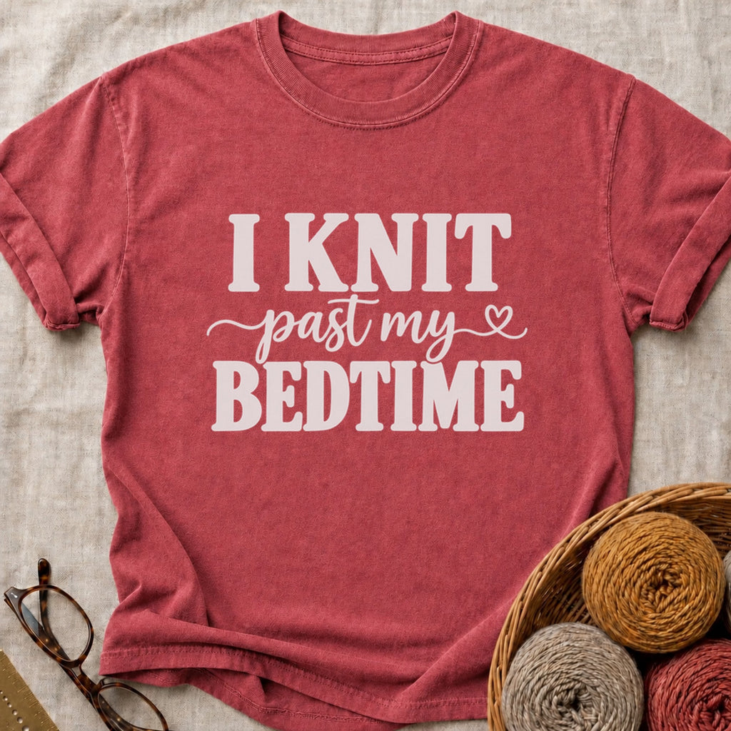 Past My Bedtime T-Shirt in Brick