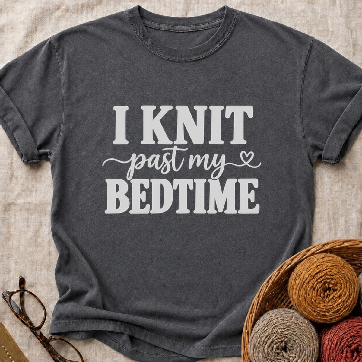 Past My Bedtime T-Shirt in Pepper