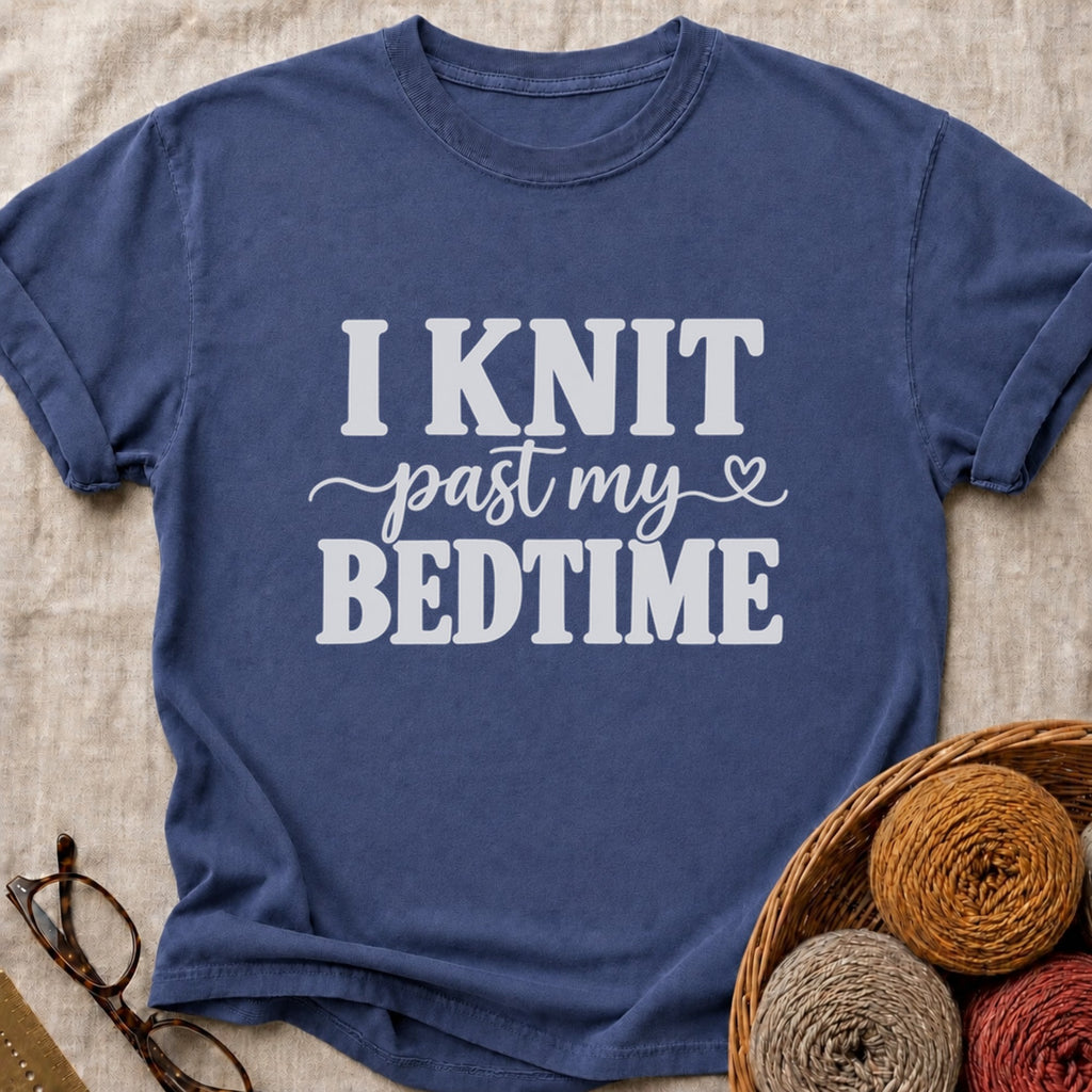 Past My Bedtime T-Shirt in True Navy