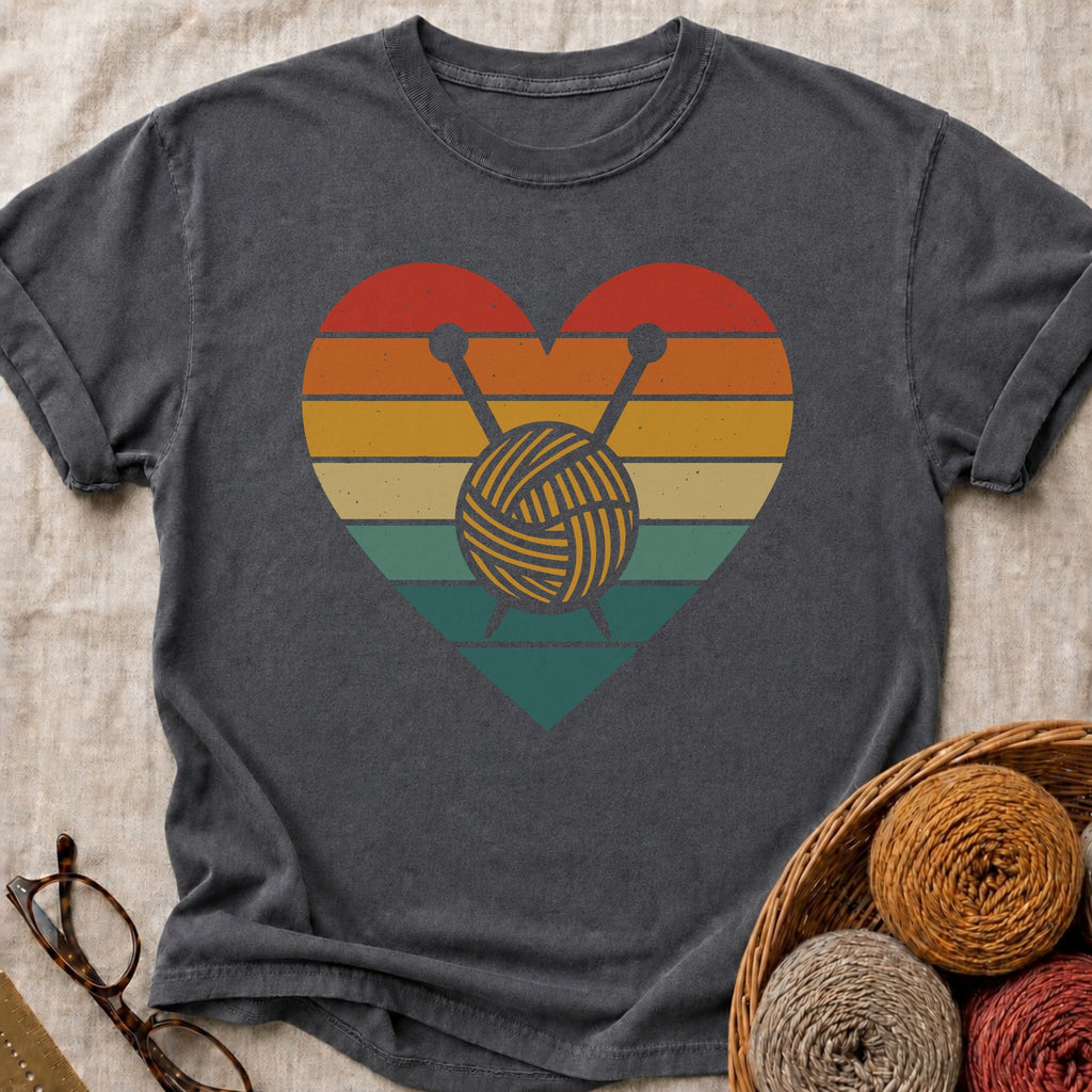 Retro Knit T-Shirt