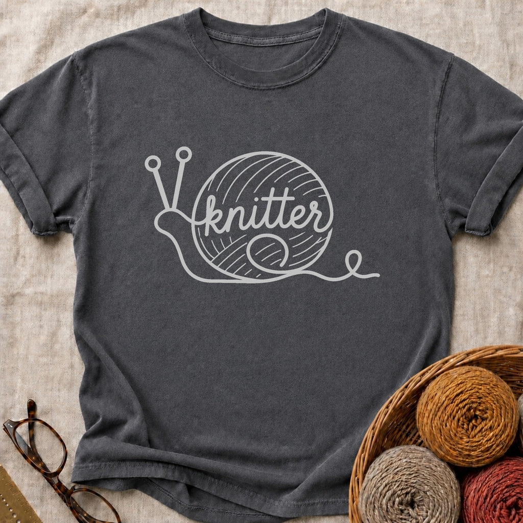 Snail Knitter T-Shirt