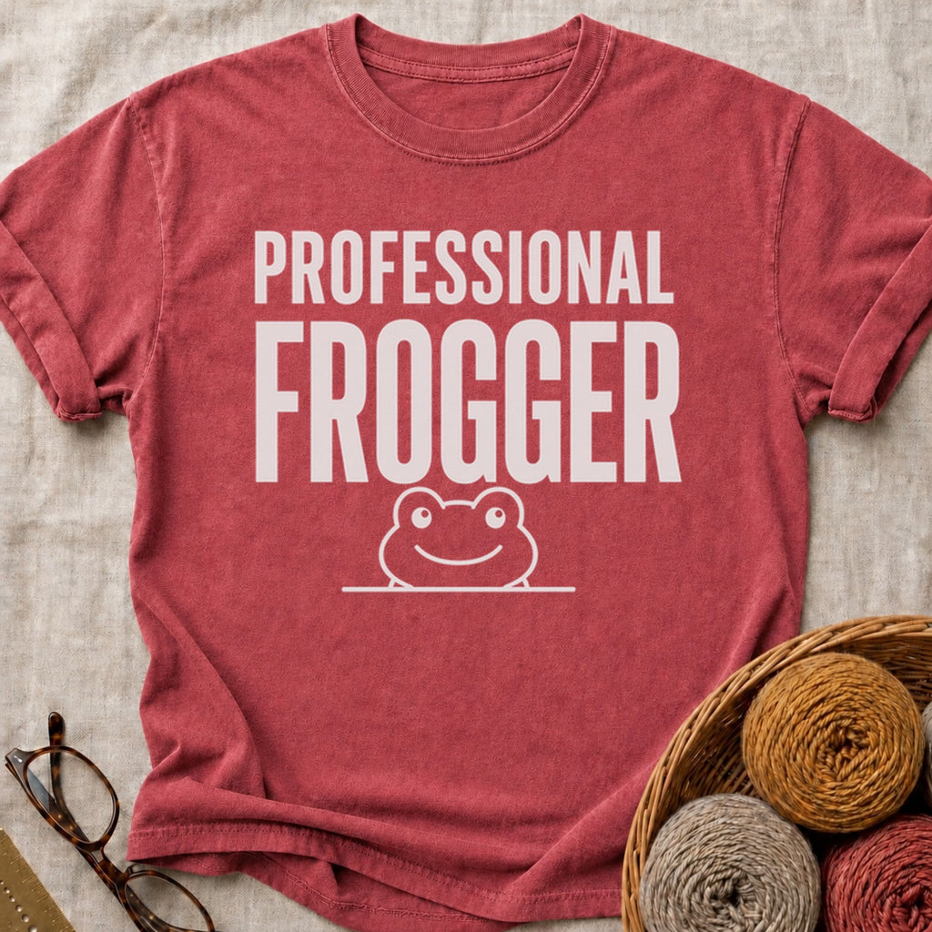 Professional Frogger T-Shirt in Brick