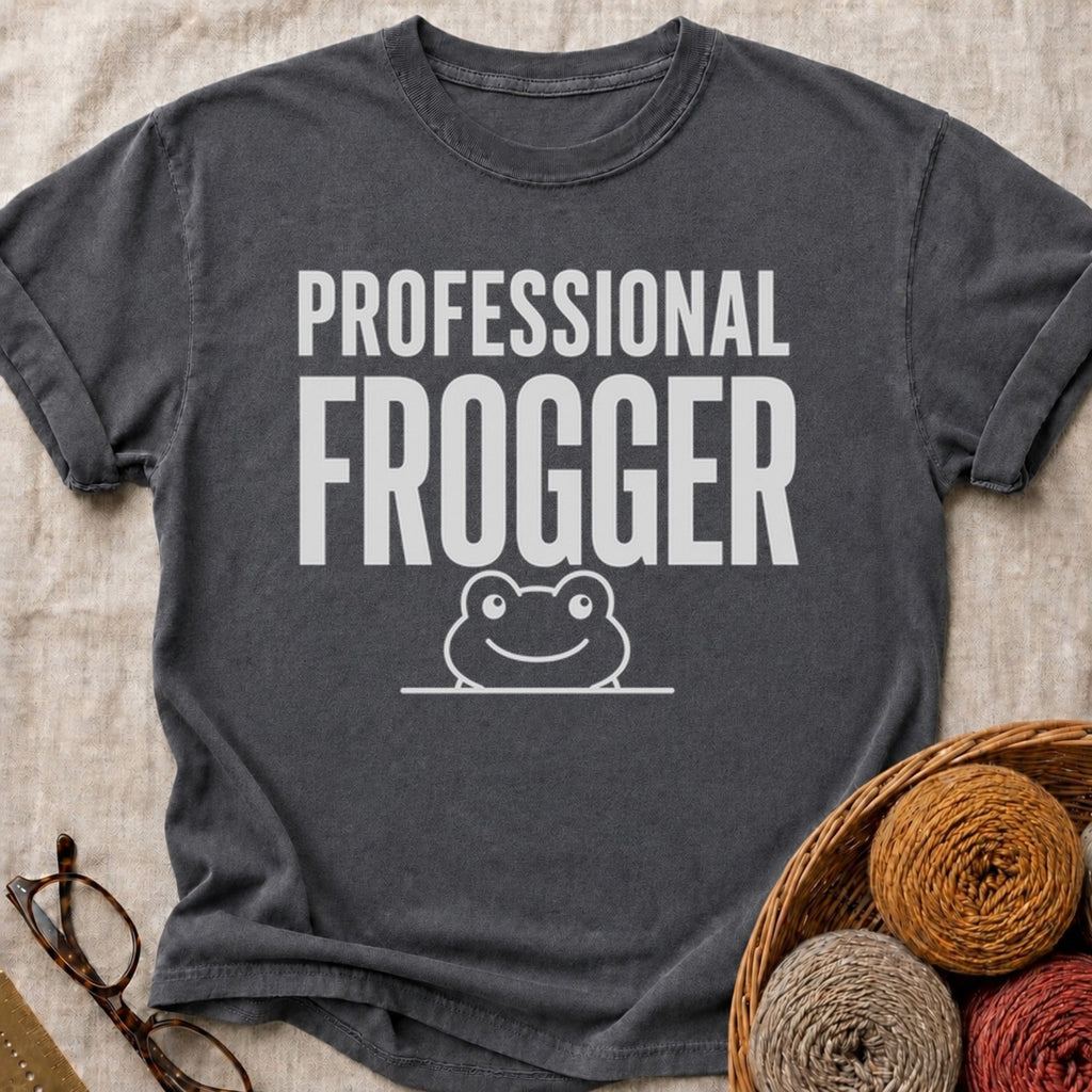 Professional Frogger T-Shirt in Pepper