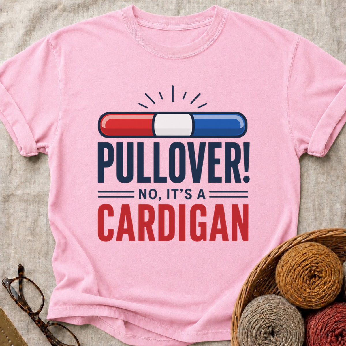 Pullover T-Shirt in Blossom