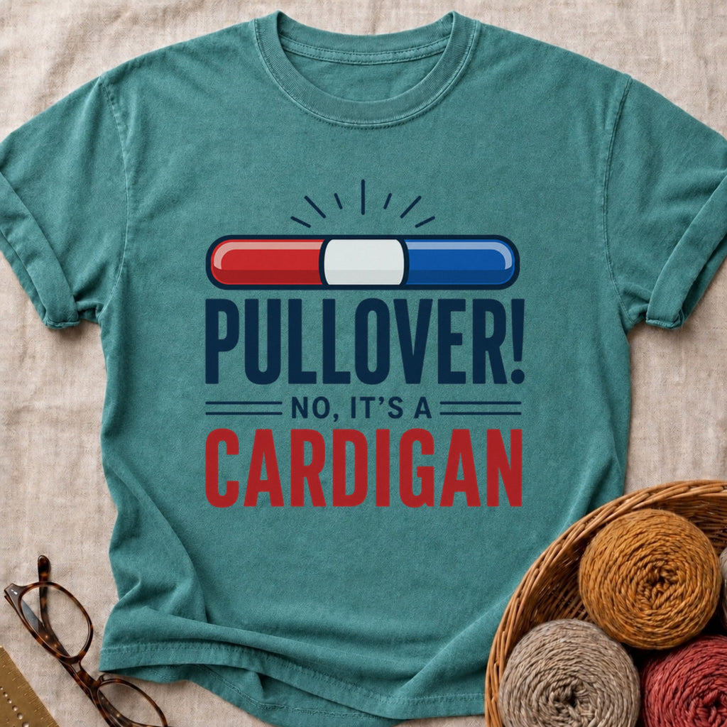 Pullover T-Shirt in Blue Spruce