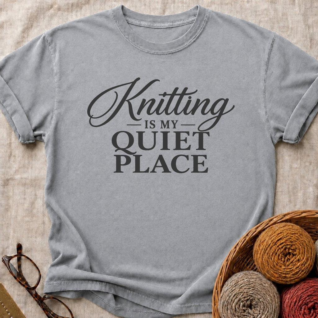 Quiet Place T-Shirt in Grey