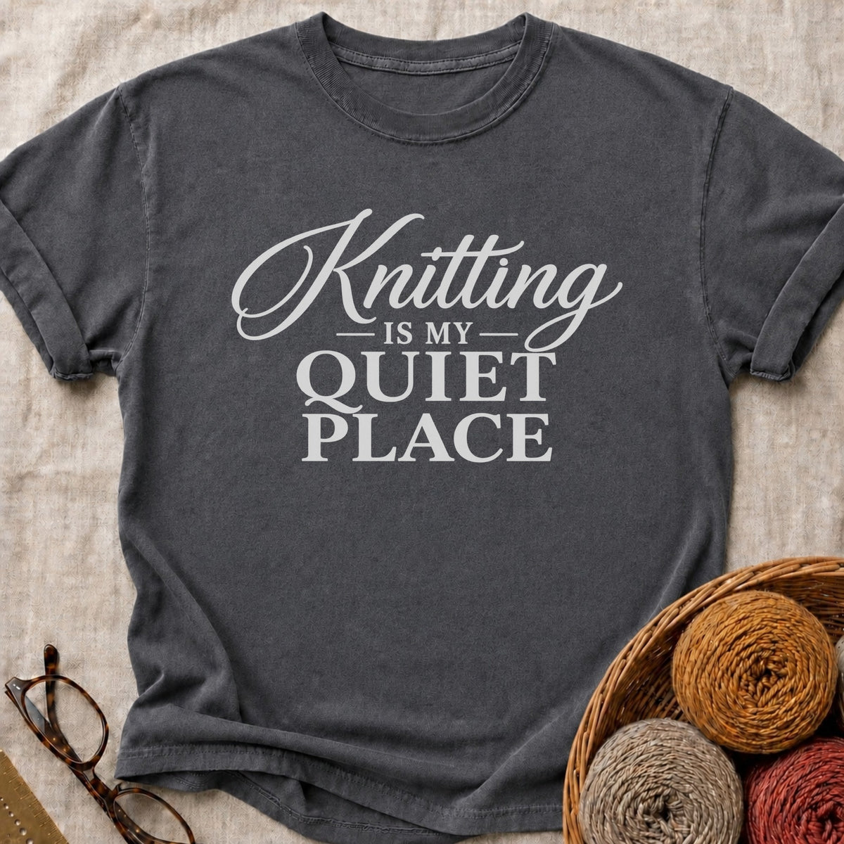 Quiet Place T-Shirt in Pepper