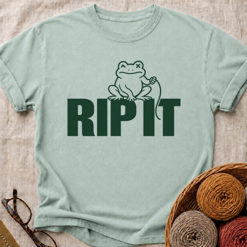 Rip It Frog T-Shirt in Bay