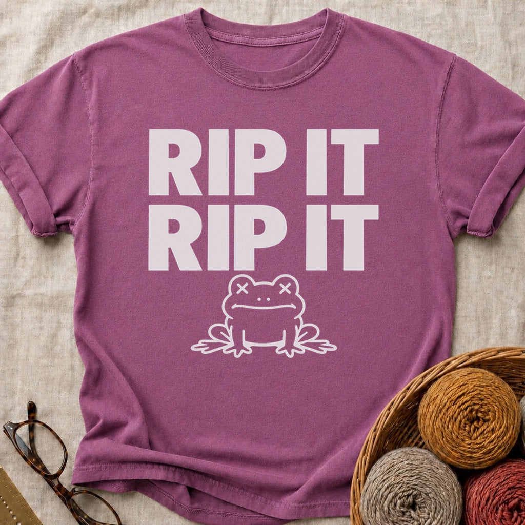 Rip It Rip It T-Shirt in Berry