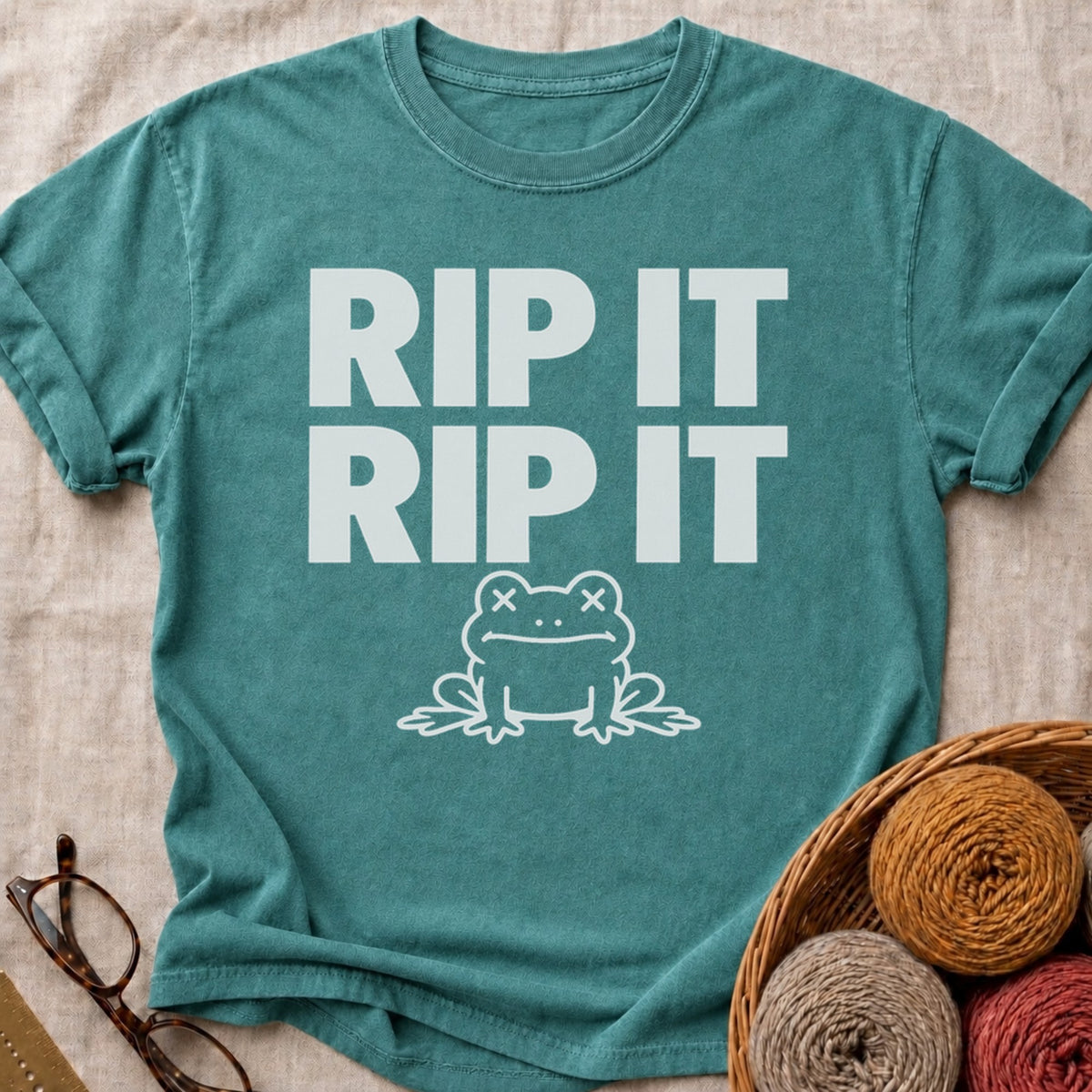 Rip It Rip It T-Shirt in Blue Spruce
