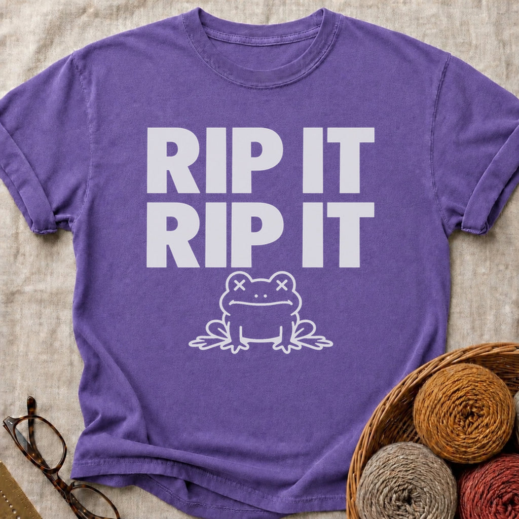 Rip It Rip It T-Shirt in Grape