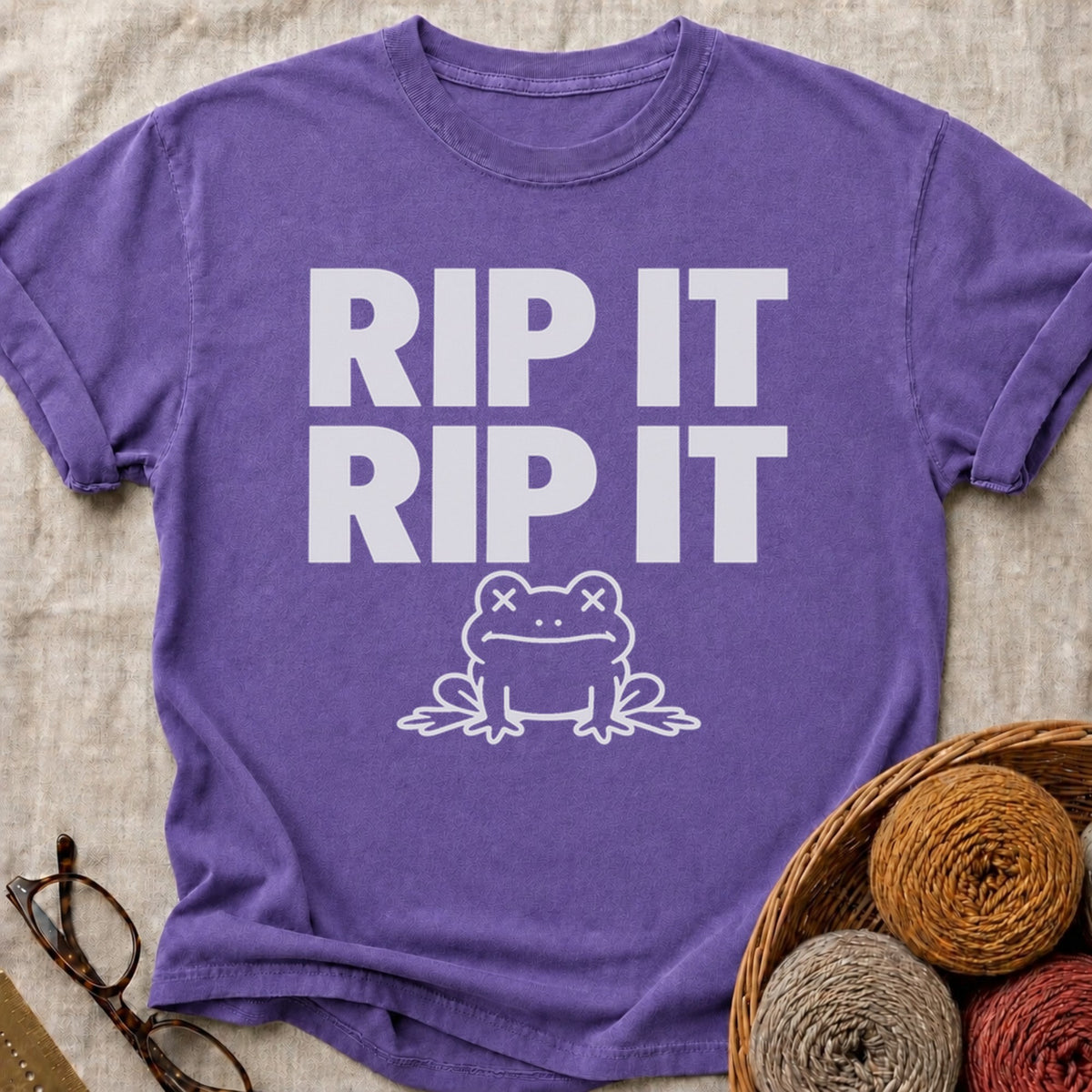 Rip It Rip It T-Shirt in Grape