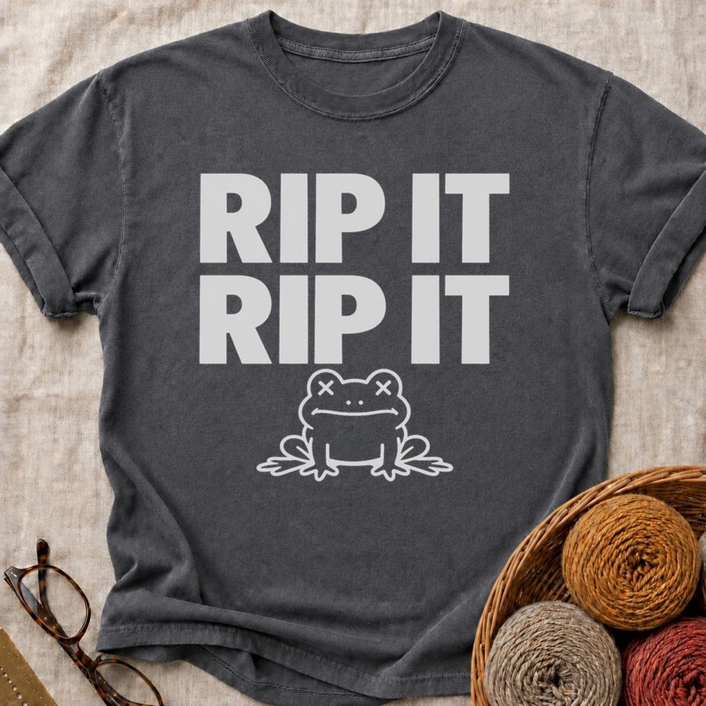Rip It Rip It T-Shirt in Pepper