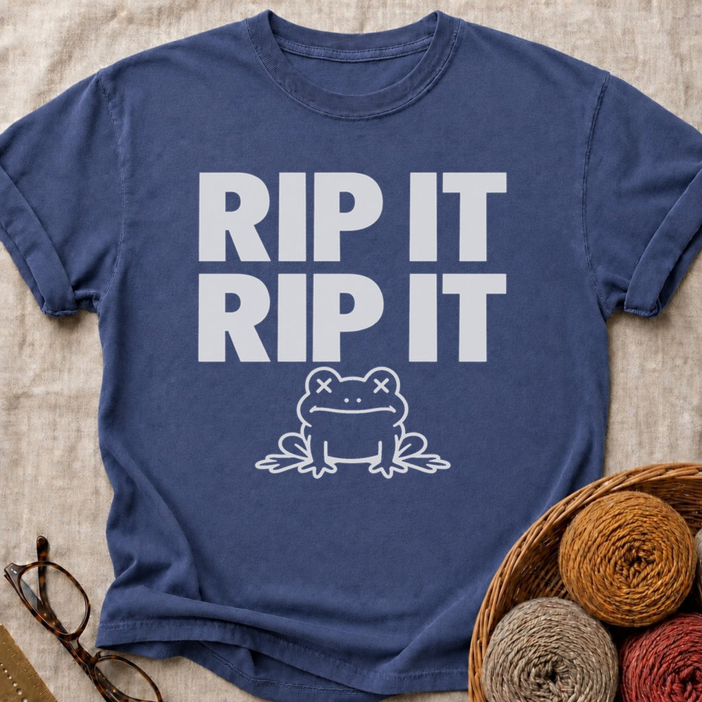 Rip It Rip It T-Shirt in True Navy