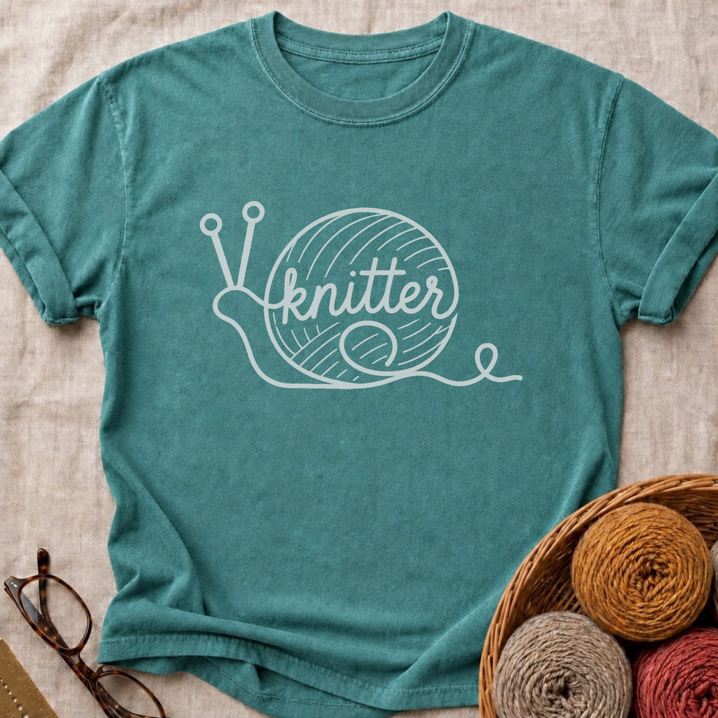Snail Knitter T-Shirt