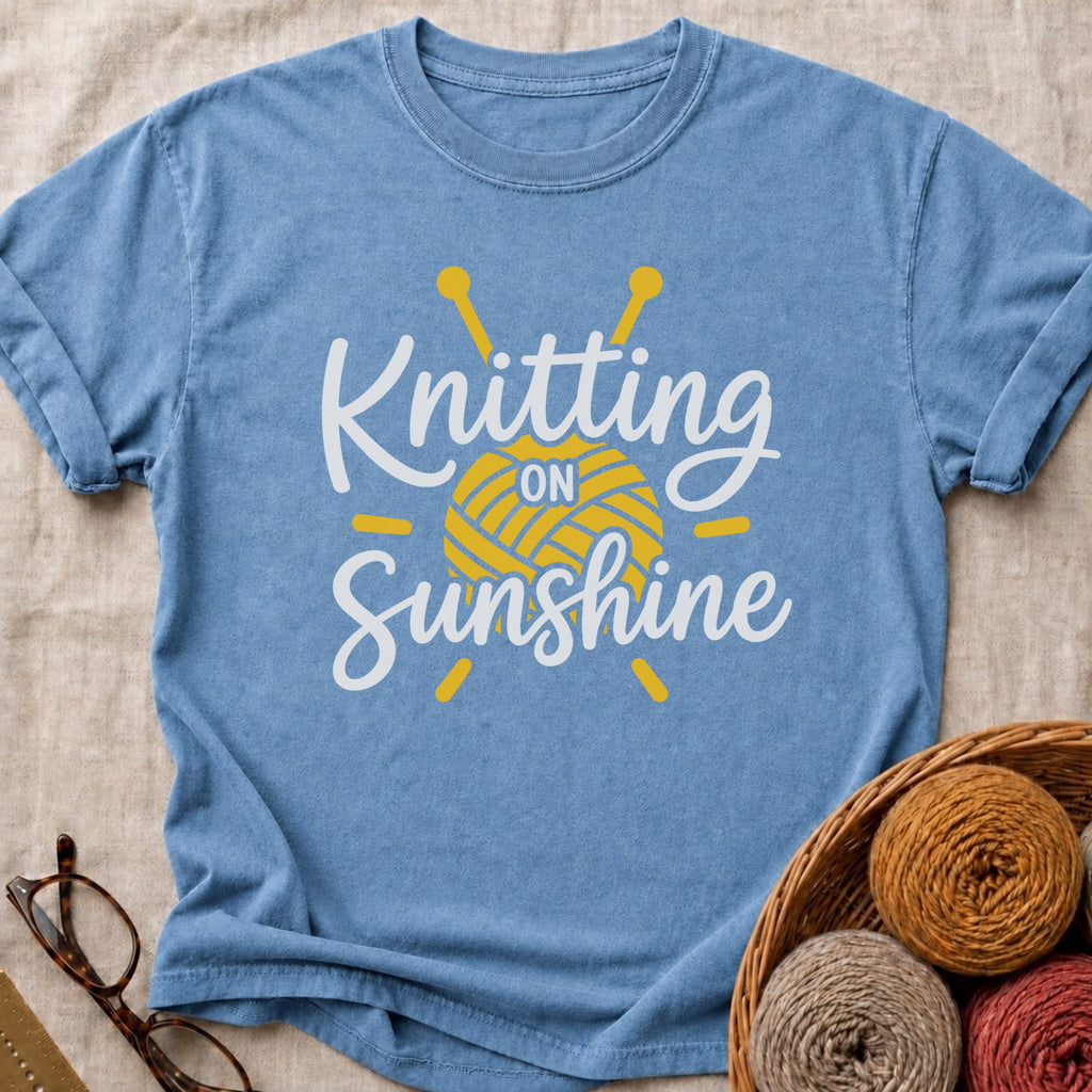 Sunshine T-Shirt in Blue Jean