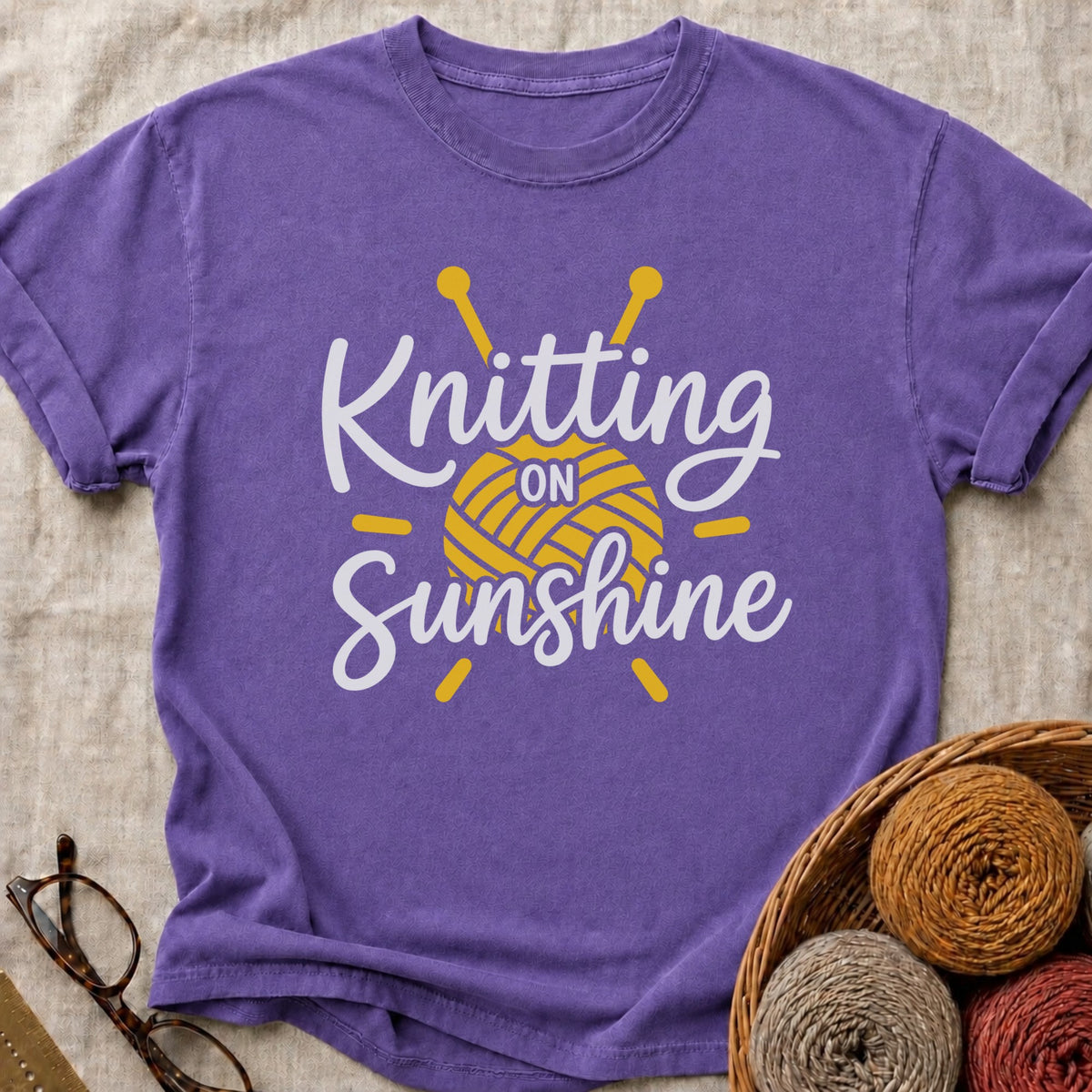 Sunshine T-Shirt in Grape