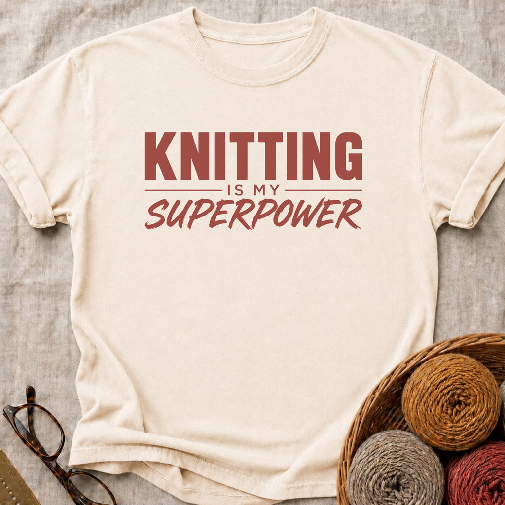 Superpower T-Shirt in Ivory