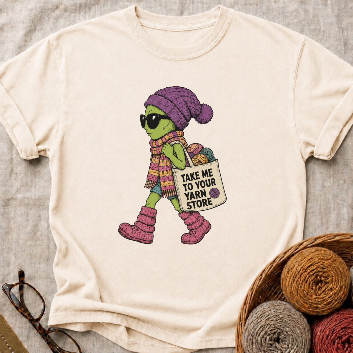 Take Me To T-Shirt in Ivory