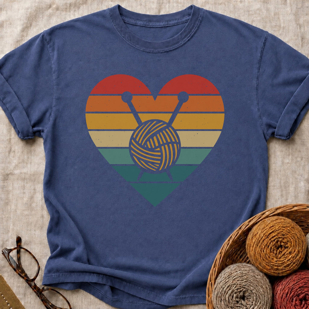 Retro Knit T-Shirt