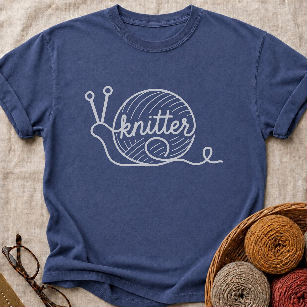 Snail Knitter T-Shirt