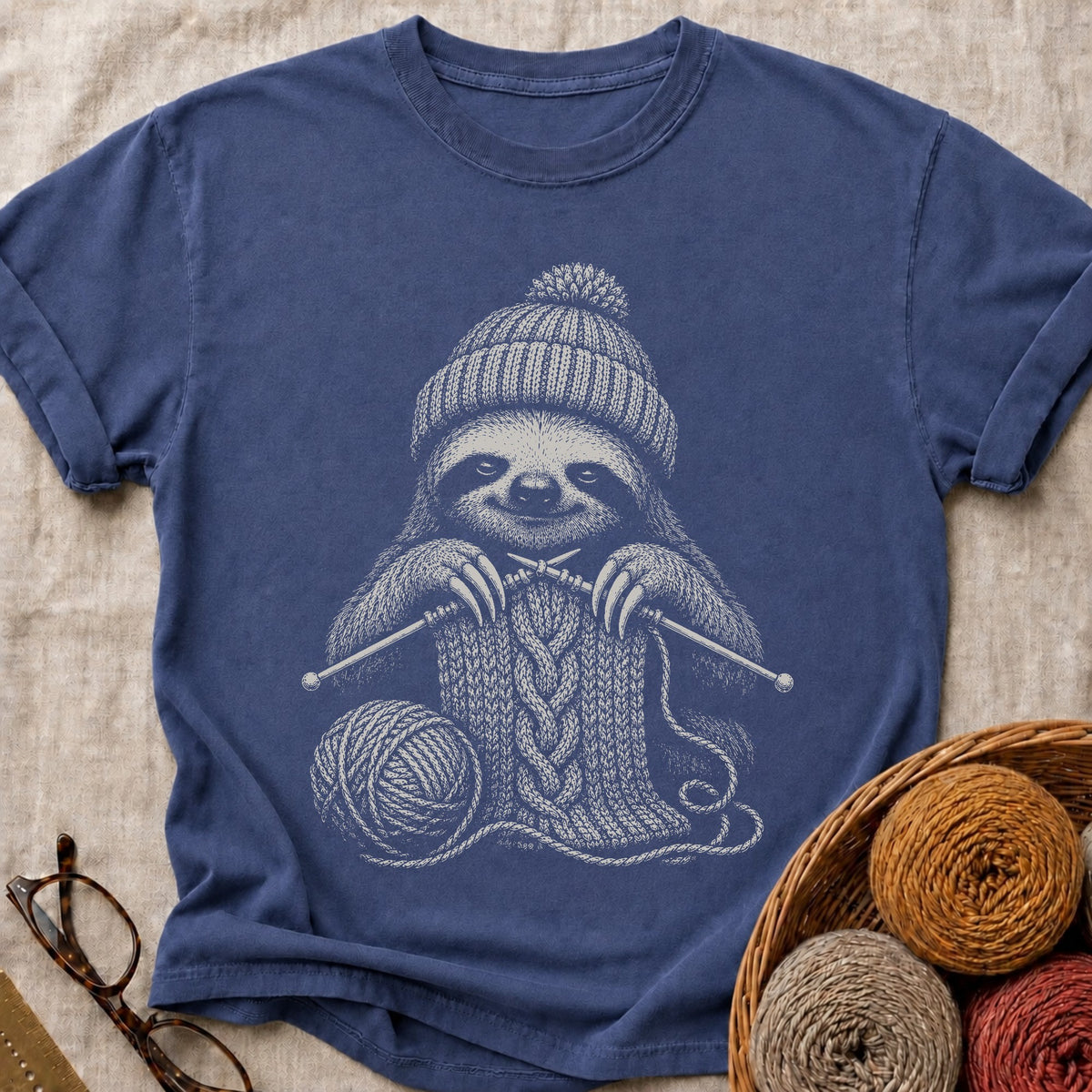 Knit Sloth T-Shirt
