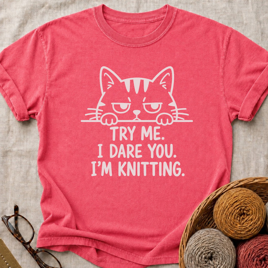 Try Me T-Shirt in Watermelon