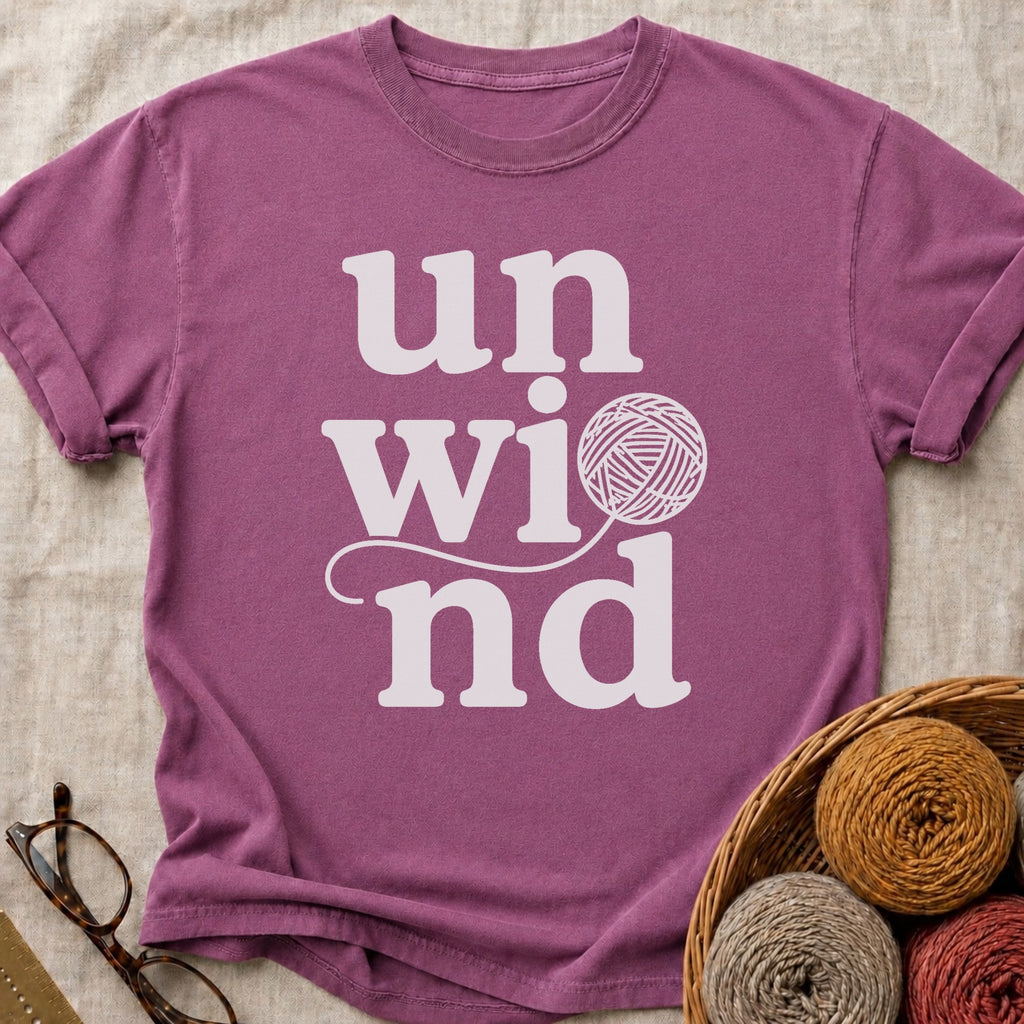 Unwind T-Shirt in Berry