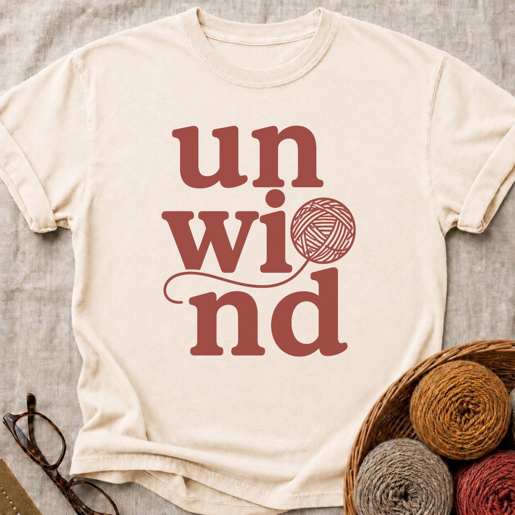 Unwind T-Shirt in Ivory