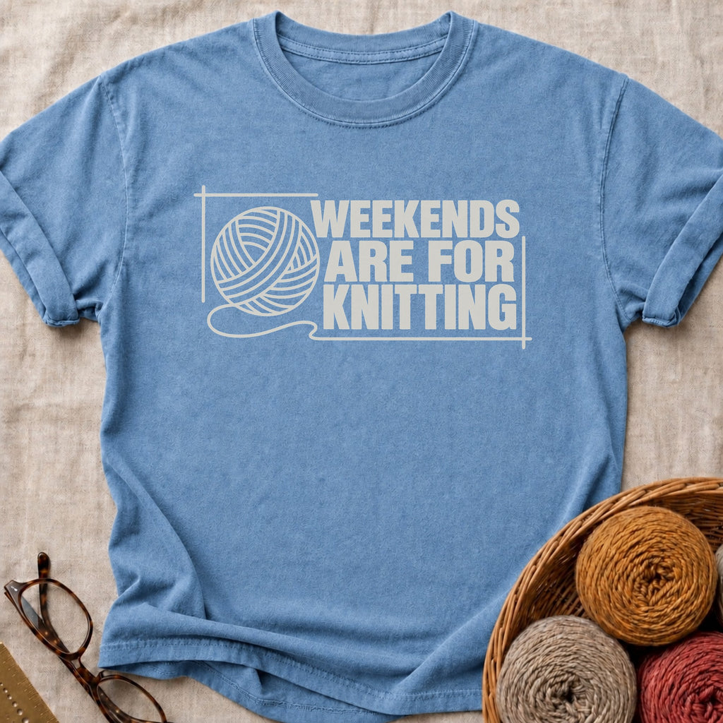 Weekend T-Shirt in Blue Jean