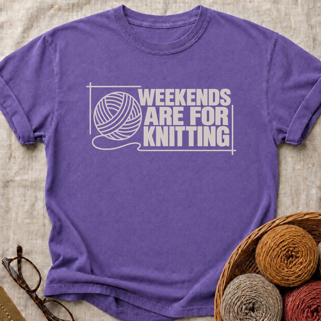 Weekend T-Shirt in Grape