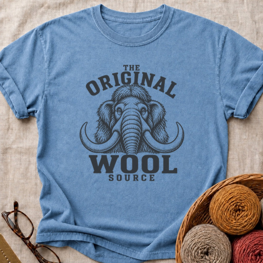 Woolly T-Shirt in Blue Jean