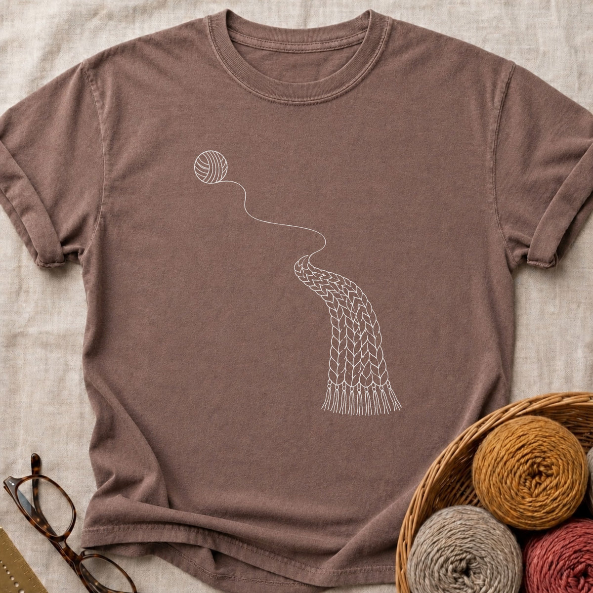 Yarn Flow T-Shirt in Espresso