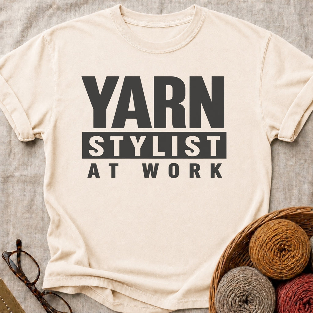 Yarn Stylist T-Shirt in Ivory